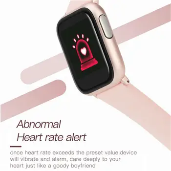 Ženy Inteligentné Hodinky Srdcového tepu Šport Náramok Dámy Dievčatá Smartwatch pre iPhone 13 12 11 Pro Max X XS XR 8 7 Plus Samsung